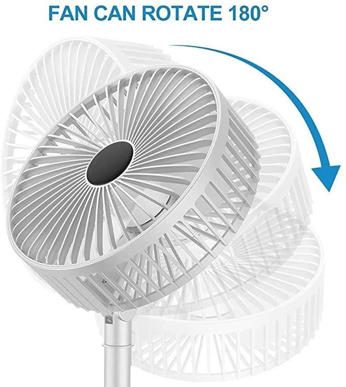 Mini Powerful Rechargable Table Fan